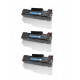  Compatible Toner HP CB435A Pack 3