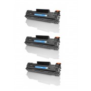 Compatible Toner HP CB436A Pack 3