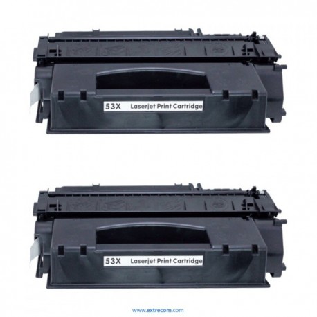 compatible Toner Impresora HP LaserJet P2015N Pack 2