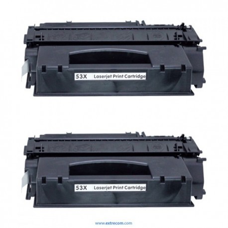 Compatible Toner Impresora Brother MFC8380DN TN3280 Pack 2