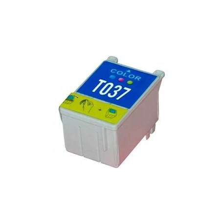 Compatible Cartucho Epson Impresora Stylus C42SX/T037 Color