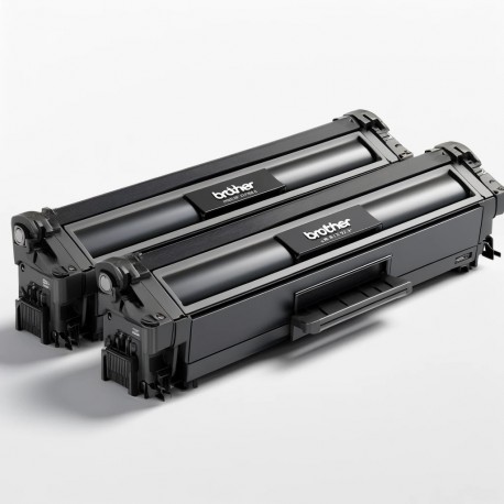 Compatible toner Brother TN 2510XL Pack 2