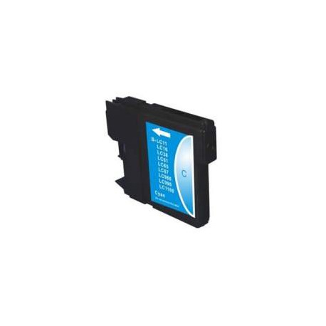 Compatible Cartucho Impresora Brother DCP163C LC980/LC985 Cian