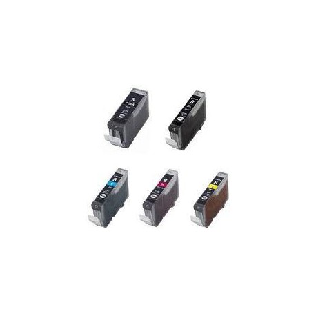 Compatible  Cartuchos Canon  PGI5-CLI8 Pack 5