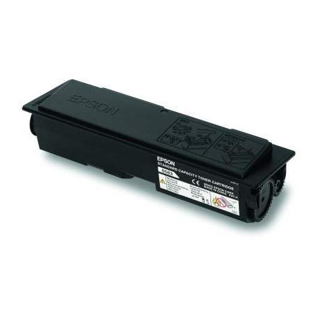 Compatible Toner Epson impresora Aculaser M2300D/M2400 Negro